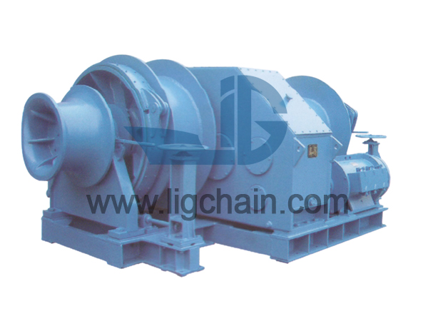 Electric Double (Multiply) Drums Mooring Winch 